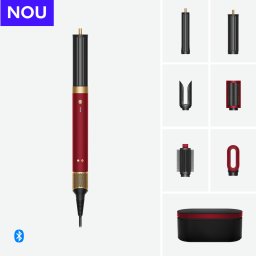 Ondulator multistyler Dyson HS09 Airwrap™ Co-anda2x™, Straight+Wavy (Red Velvet/Gold)