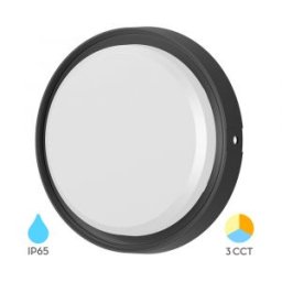 Led Plafoniera D:222mm 18W 2020lm 3000-4000-6500K Alb reglabil