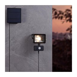Eglo 900247-LED Proiector solar cu senzor VILLAGRAPPA 15xLED/0,03W/3,7V IP44
