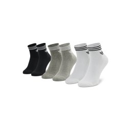 ADIDAS Șosete Tref Ank Sck Hc White/Mgreyh/Black HC9550 white