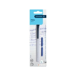 Stilou Schneider Xpect/Vivaz + 2 patroane/blister, gri