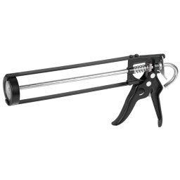 Pistol pentru aplicare silicon si tmel Strend Pro CG1041, metalic, TipCutter