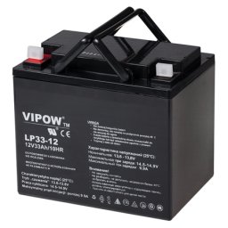Acumulator stationar AGM VRLA 12V 33Ah Vipow pentru UPS si sisteme alarma