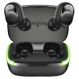 Casti Bluetooth 5.3 TWS Rebel Y60 cu microfon si carcasa de încarcare