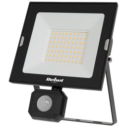 Reflector LED 50W Rebel cu senzor de miscare, lumina rece 6500K, IP44