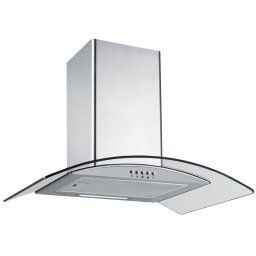 Hota decorativa de bucatarie Focus Essenza 60 cm, sticla securizata