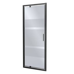 Usa de dus batanta Kerra Tomar DR 80, 80x190 cm, sticla mata grafit