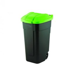Cos de gunoi Curver 110L cu roti si capac etans, pentru exterior