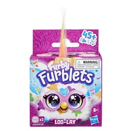 Jucarie interactiva Furby Furblets Loo-Lay cu 45+ sunete