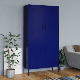 Sifonier, bleumarin, 90x50x180 cm, otel GartenMobel Dekor