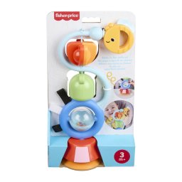 Jucarie senzoriala Fisher-Price cu ventuza pentru bebelusi 3 luni+