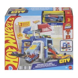 Hot Wheels City Turn de Politie cu masina inclusa, 4+ ani