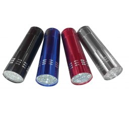 Lanterna LED cu 9 becuri, compacta si usoara, pentru uz zilnic