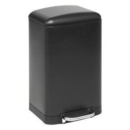 Cos de gunoi 5Five Ariane 20L cu pedala si inchidere lenta, negru
