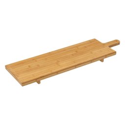 Platou de servire 5Five din bambus natural, 88x26x4 cm, maro