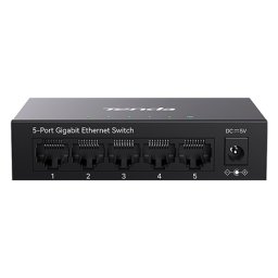 Switch Gigabit Tenda cu 5 porturi, carcasa metalica, 10/100/1000 Mbps