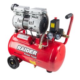 Compresor de aer fara ulei 24L 0.75 kW Raider RD-AC07, portabil