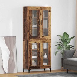 Bufet Pe perete Lemn Vechi 69,5 x 34 x 180 cm Lemn compozit GartenMobel Dekor