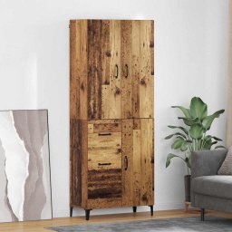 Bufet Pe perete Lemn Vechi 69,5 x 34 x 180 cm Lemn compozit GartenMobel Dekor