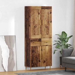 Bufet cu sertar Lemn Vechi 69,5 x 34 x 180 cm Lemn compozit GartenMobel Dekor