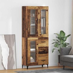Bufet Pe perete Lemn Vechi 69,5 x 34 x 180 cm Lemn compozit GartenMobel Dekor