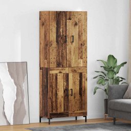 Bufet Pe perete Lemn Vechi 69,5 x 34 x 180 cm Lemn compozit GartenMobel Dekor