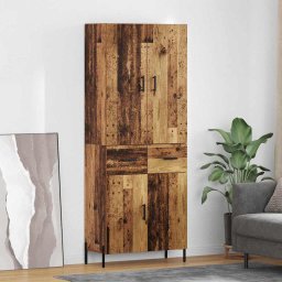 Bufet Pe perete Lemn Vechi 69,5 x 34 x 180 cm Lemn compozit GartenMobel Dekor