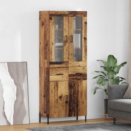 Bufet Pe perete Lemn Vechi 69,5 x 34 x 180 cm Lemn compozit GartenMobel Dekor