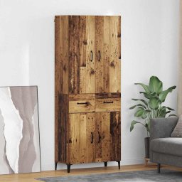 Bufet Pe perete Lemn Vechi 69,5 x 34 x 180 cm Lemn compozit GartenMobel Dekor