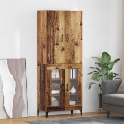 Bufet Pe perete Lemn Vechi 69,5 x 34 x 180 cm Lemn compozit GartenMobel Dekor