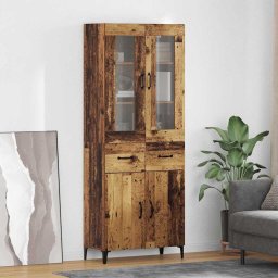 Bufet Pe perete Lemn Vechi 69,5 x 34 x 180 cm Lemn compozit GartenMobel Dekor