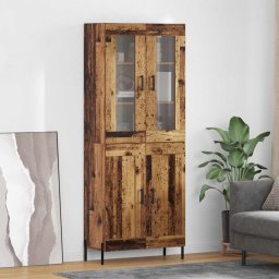Bufet Pe perete Lemn Vechi 69,5 x 34 x 180 cm Lemn compozit GartenMobel Dekor