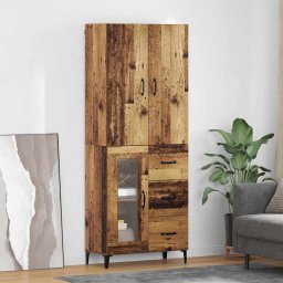 Bufet Pe perete Lemn Vechi 69,5 x 34 x 180 cm Lemn compozit GartenMobel Dekor