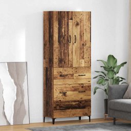 Bufet Pe perete Lemn Vechi 69,5 x 34 x 180 cm Lemn compozit GartenMobel Dekor