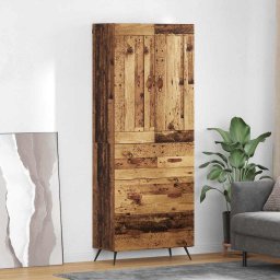 Bufet cu sertar Lemn Vechi 69,5 x 34 x 180 cm Lemn compozit GartenMobel Dekor