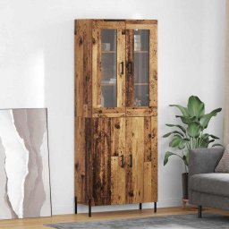 Bufet Pe perete Lemn Vechi 69,5 x 34 x 180 cm Lemn compozit GartenMobel Dekor