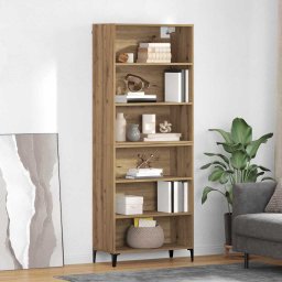 Bufet Stejar Artizanal 69,5 x 34 x 180 cm Lemn compozit GartenMobel Dekor