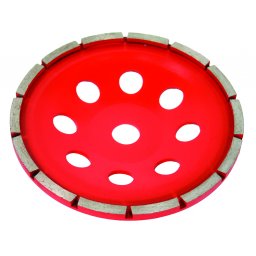 Disc oala diamantat pentru slefuit beton 125x22.2 mm Raider