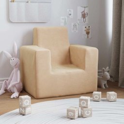 Canapea pentru copii, crem, plus moale GartenMobel Dekor