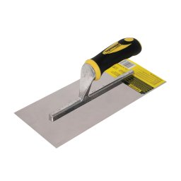 Gletiera din inox 280x120 mm cu maner plastic ergonomic Topmaster