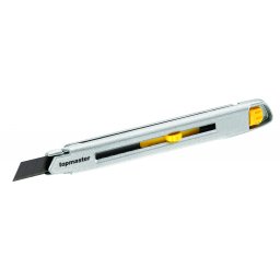 Cutter metalic 9 mm Topmaster Pro, corp rezistent, lama precisa