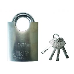 Lacat metalic 60 mm cu chei, rezistent pentru poarta, usa sau dulap