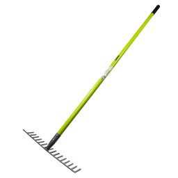 Grebla de gradina cu 16 dinti si maner din fibra de sticla GX