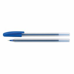 Pix fara mecanism, Line, cerneala pe baza de ulei, scriere fina, albastra, 0.7 mm