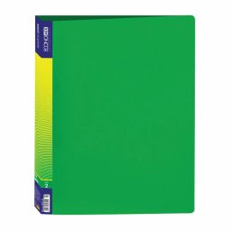 Caiet mecanic A4, 2 inele, 25 mm, verde