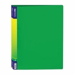 Caiet mecanic A4, 4 inele, 25 mm, verde