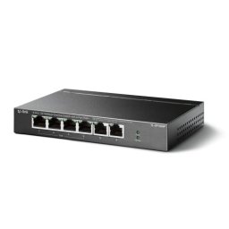 Switch TP-LINK TL-SF1006P, 6 porturi (4 PoE+), Black