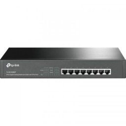 Switch TP-LINK TL-SG1008MP, 8 porturi, PoE, Black