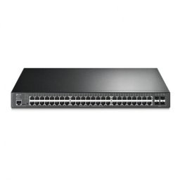 Switch TP-LINK JetStream TL-SG3452P, 48 porturi, PoE, Black