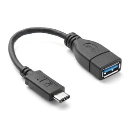 Cablu OEM USB mama la USB-C tata 028-087, 0.1 metri, Functie OTG